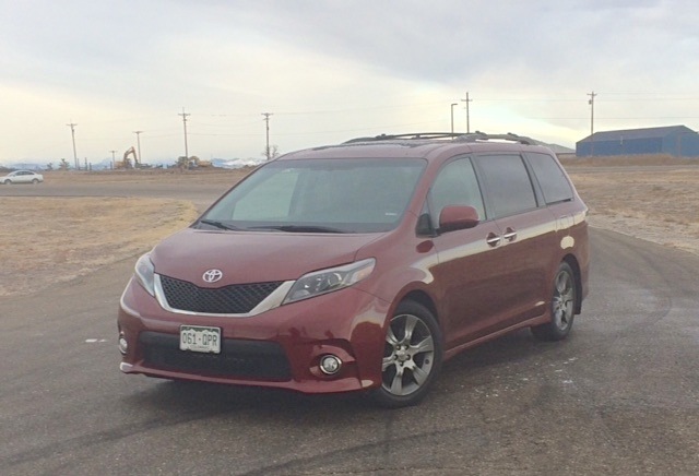 Can a Minivan be fun? The 2015 Toyota Sienna SE heads to our Test Track 2015 Toyota Sienna SE