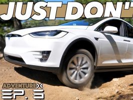 Can A Tesla Model X Really Go Up A Rocky Mountain?