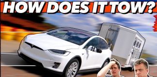 Can Electric Cars Tow? We Max Out A Tesla Model X And Kill The Battery To Find Out: Adventure X Ep. 1