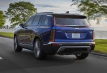 Cadillac Issues Vistiq Recall and Stop-Sale Because Its Third Row Can Trap Passengers