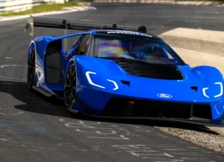 Ford Reclaims Fastest American OEM Title At the Nürburgring with the GT Mk IV Ford Mustang GT Mk IV Nurburgring