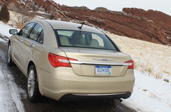 2012 Chrysler 200 ext rear 2012 Chrysler 200 ext rear