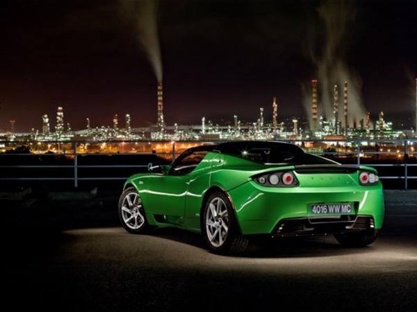 Yes Green tesla tfl