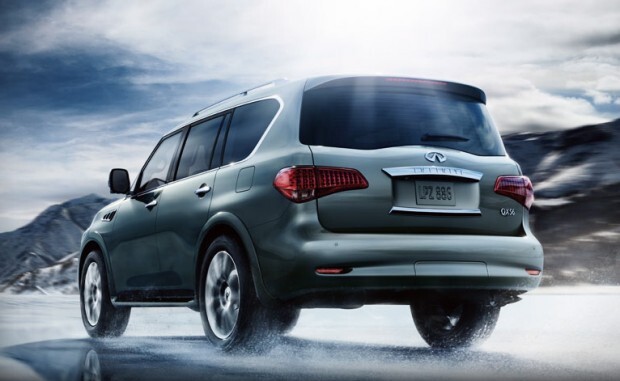 2013 infiniti qx56 rear