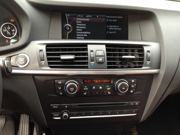 2013 BMW X3 Interior