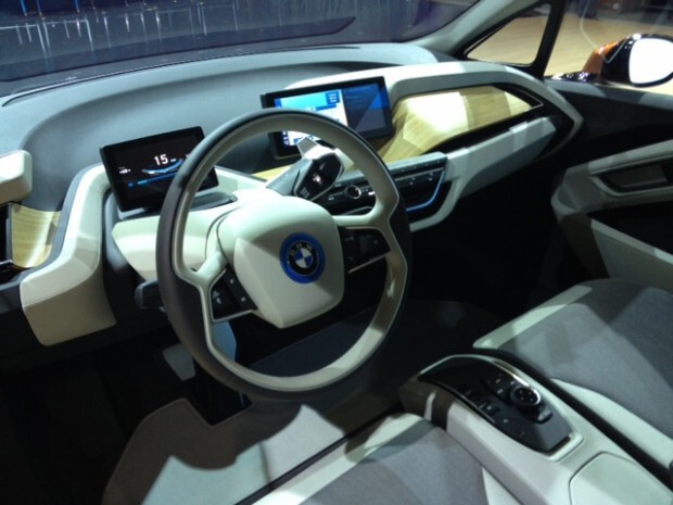 la auto show bmw i3 coupe concept interior
