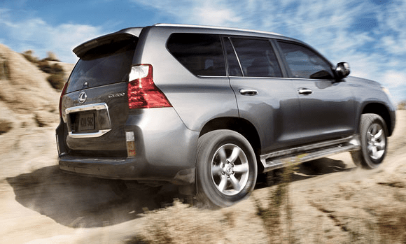 lexus gx 460 rear off-road