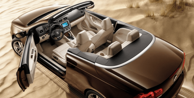 2012 vw eos interior beach