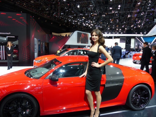 2013 detroit auto show naias audi r8 v10