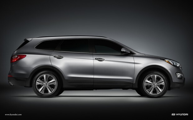 2013 hyundai santa fe 7 passenger exterior