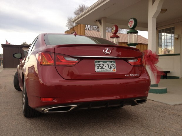 2013 lexus gs 350 fsport awd rear
