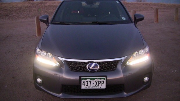 2012 lexus ct 200h headlights