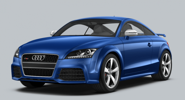2013 audi rs tt blue