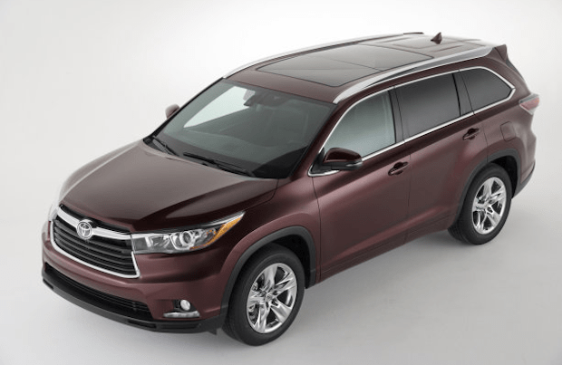 2014 Toyota Highlander Front