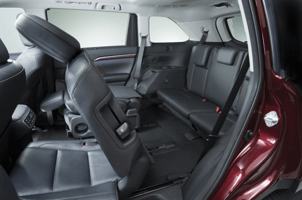 2014 Toyota Highlander Third Row
