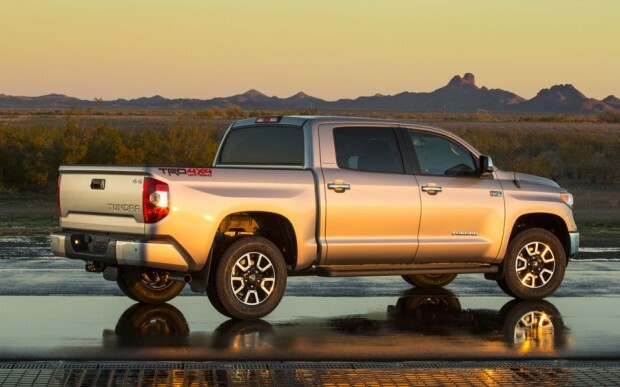 2014 toyota tundra limited luxury rear view