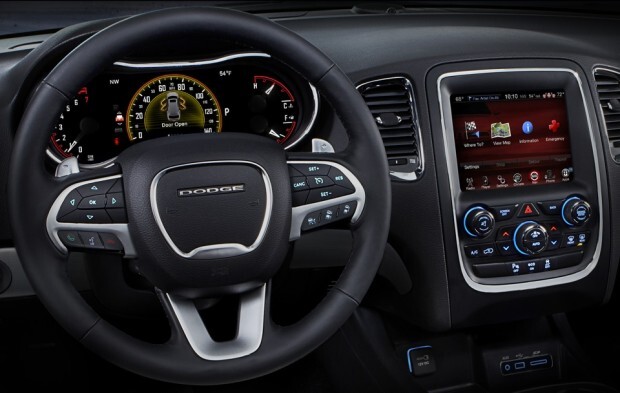 2014 dodge durango interior steering wheel