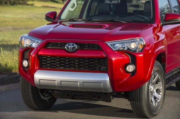 2014 toyota 4runner front grill red