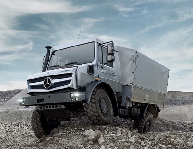 The Mercedes-Benz Unimog get an extreme makeover