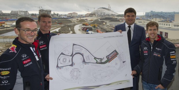 sebastian vettel russia infiniti f1 sochi track circuit map