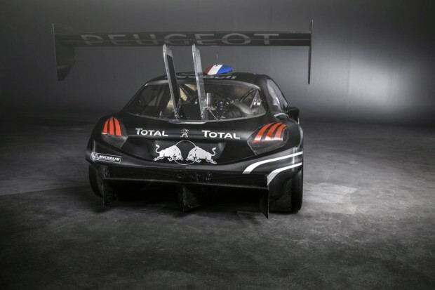 sebastien loeb peugoet t16 rear tail