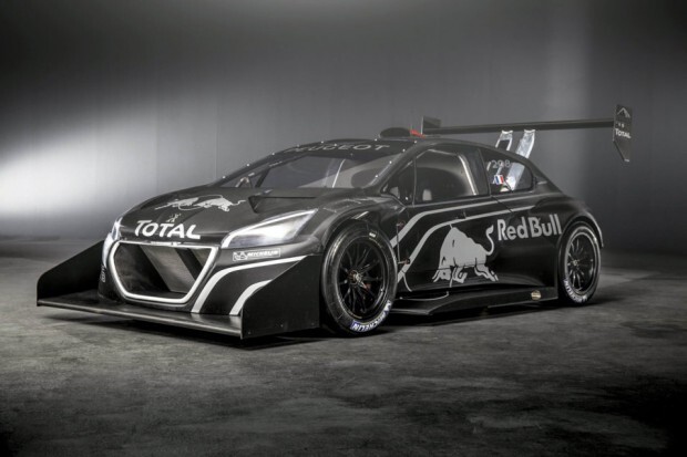 sebastien loeb peugeot t16 208 hill climb pikes peak