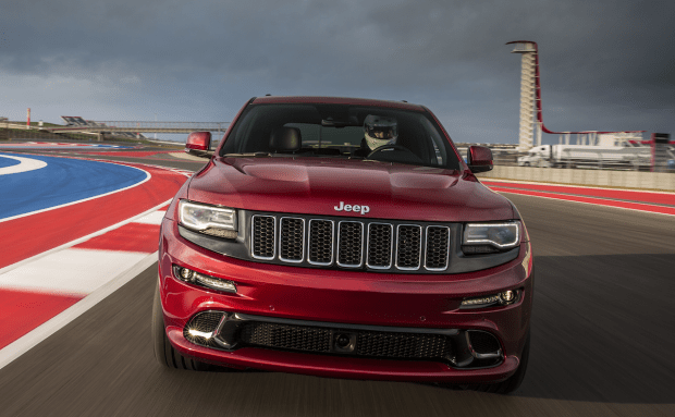 2014 SRT Jeep Grand Cherokee takes on America's only F1 Track