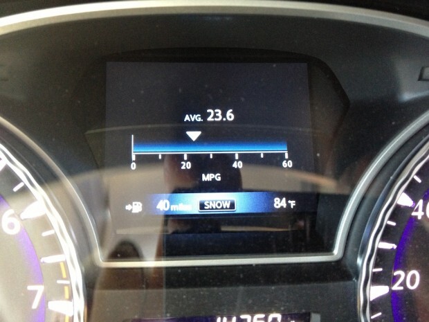 2013 infiniti jx35 fuel economy mpg