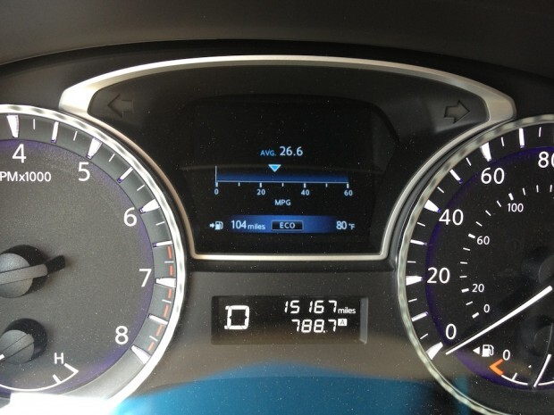 2013 infiniti jx35 fuel economy mpg