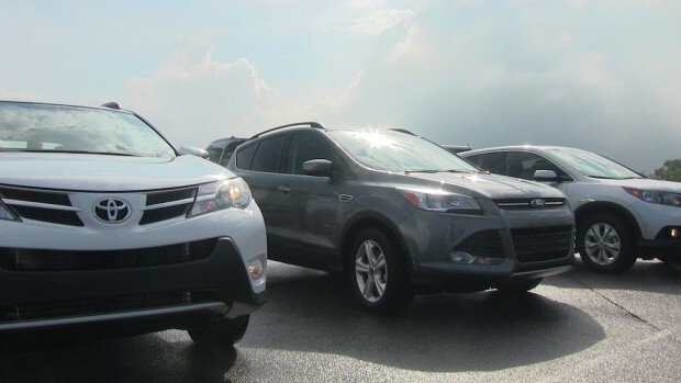 Ford Escape vs Toyota RAV4 vs Honda CR-V Autocross Matchup Review