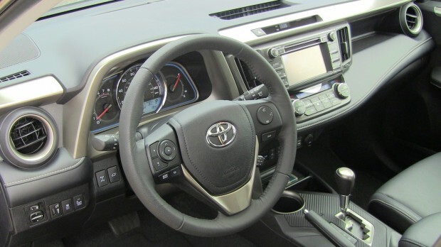 2013 toyota rav4 limited awe interior dash review