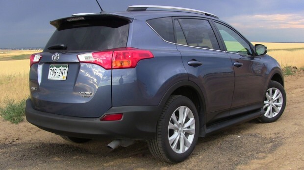2013 toyota rav4 limited awd rear tail review