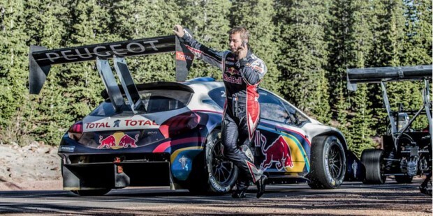 sebastien loeb peugeot pikes peak