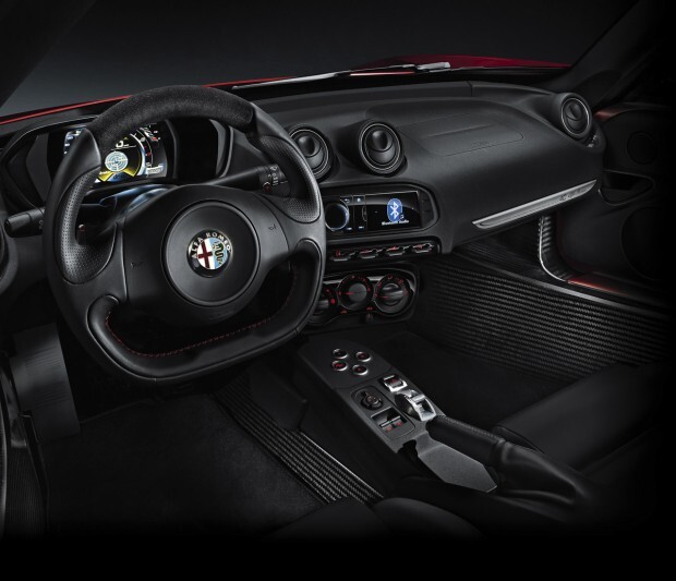 2014 alfa romeo 4c interior dash