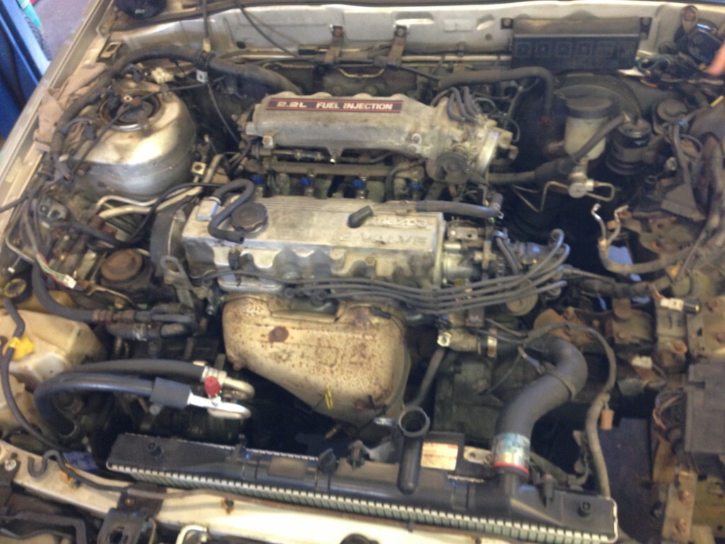 The engine of the 626 before Mazda got a hold of it.