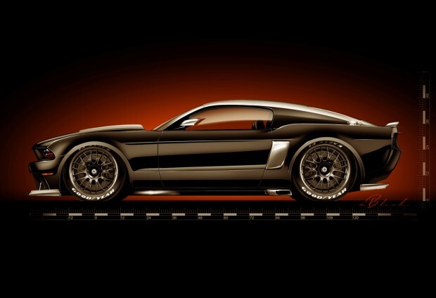 Ford mustang 2014 hollywood hot rods sema
