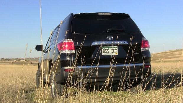 2013 toyota highlander rear tail video
