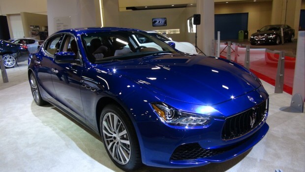 The new Maserati Ghibli debuts at the Miami International Auto Show