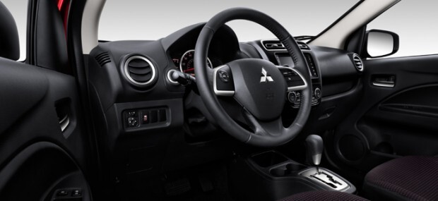 2014 mitsubishi mirage interior la