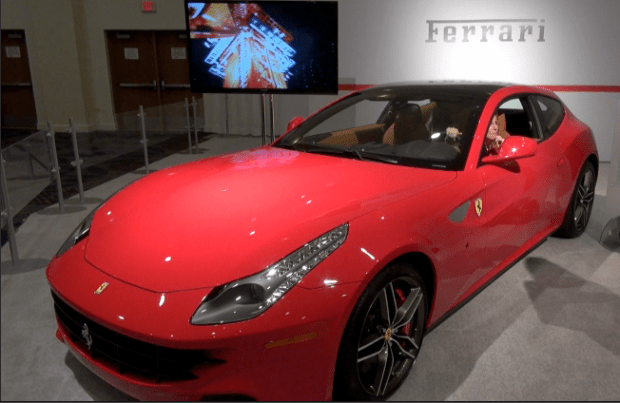 The 4WD Ferrari FF Featured at the Miami International Auto Show