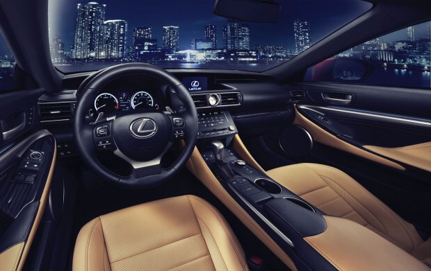 2014 lexus rc coupe interior dash wheel