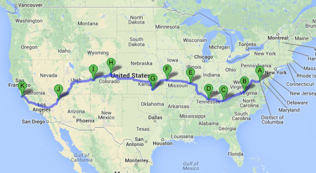 epic trip road tatra cross country usa united states