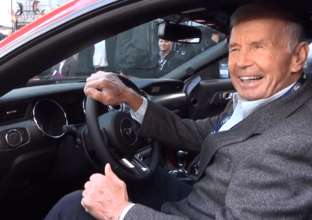 Parnelli Jones 2015 ford mustang los angeles