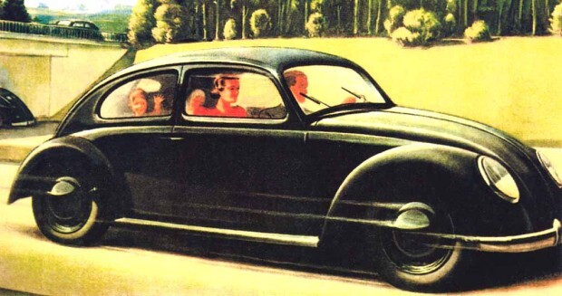 1939 VW KdF-Wagen f3q Advert2