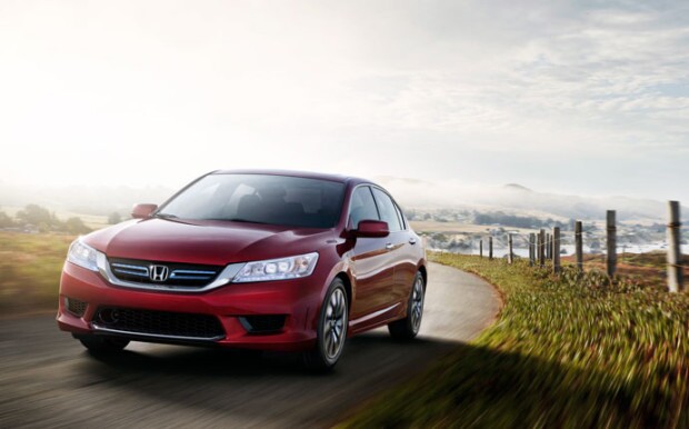 2014 honda accord hybrid front