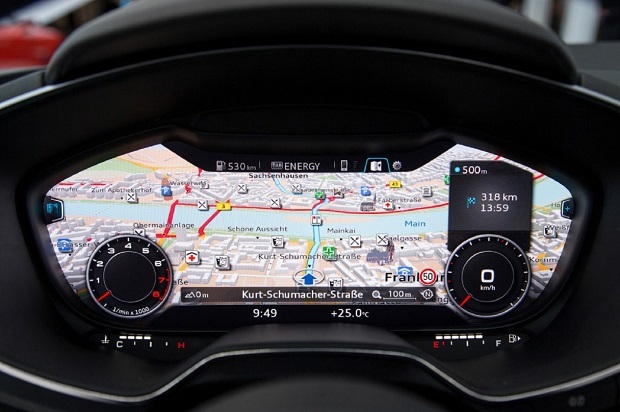 Audi TT Interior Screen