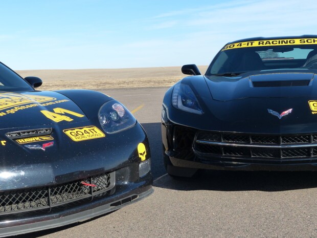 2014 c7 stingray corvette hpr lap video racing high plains raceway