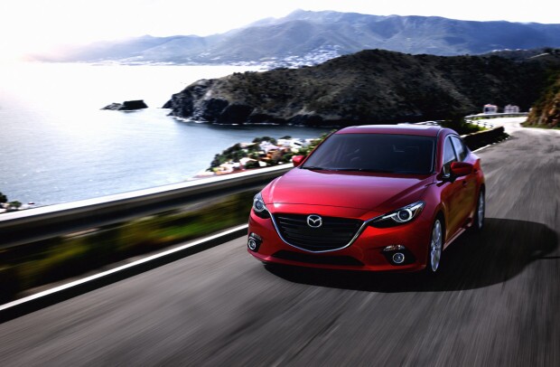 2014 mazda3 sedan front
