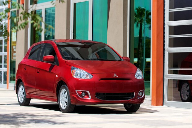 2014 mitsubishi mirage front