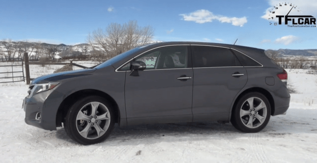 2014 toyota venza snow